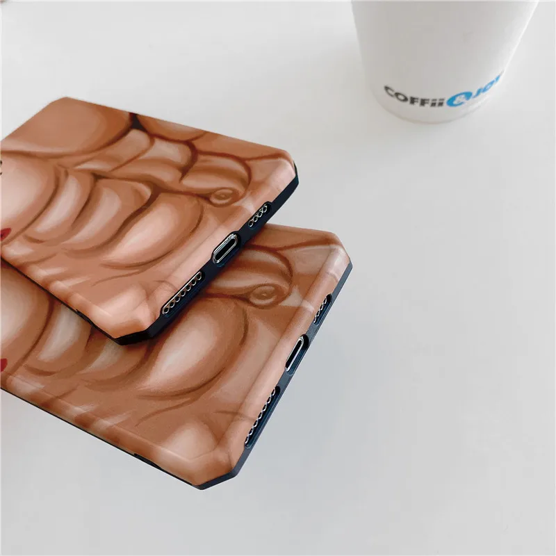 

Summer Fitness sport Sexy abdominal muscle Case For iPhone 11 Pro Max case Cute cover for iPhone XS Max XR X 7 8 Plus 7Plus Case