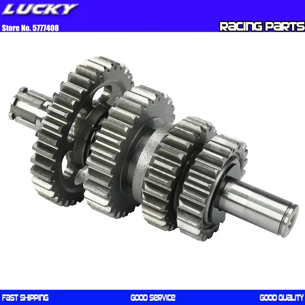 LF150cc Коробка передач двигателя счетчик вала комплект для Lifan 150 150cc 1P56FMJ