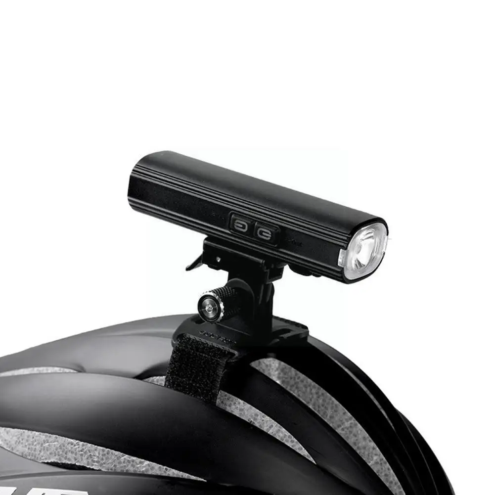 

Bicycle Headlight Holder Front LED Lamp Buckle Quick Adaptor Switch Helmet Bracket Stand Light Mount J5X1