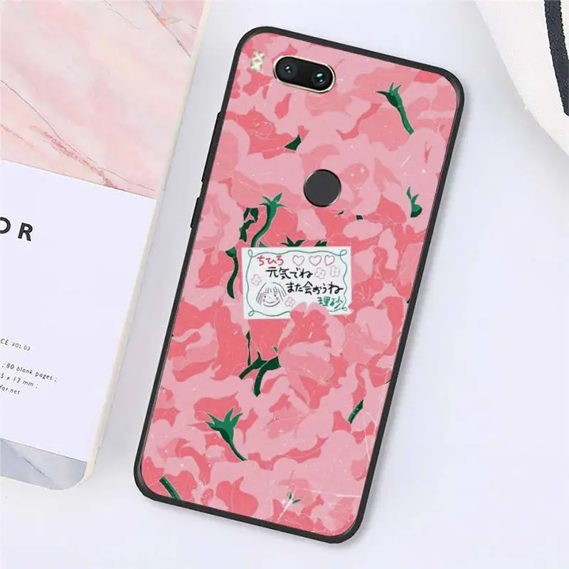 

Ghibli Totoro Spirited Away anime Phone Case For Xiaomi Redmi note 7 8 9 t max3 s 10 pro lite Luxury brand shell funda coque