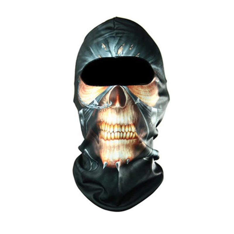 Мотоциклетная Балаклава шапки маски на все лицо фата велосипедная сноубордная