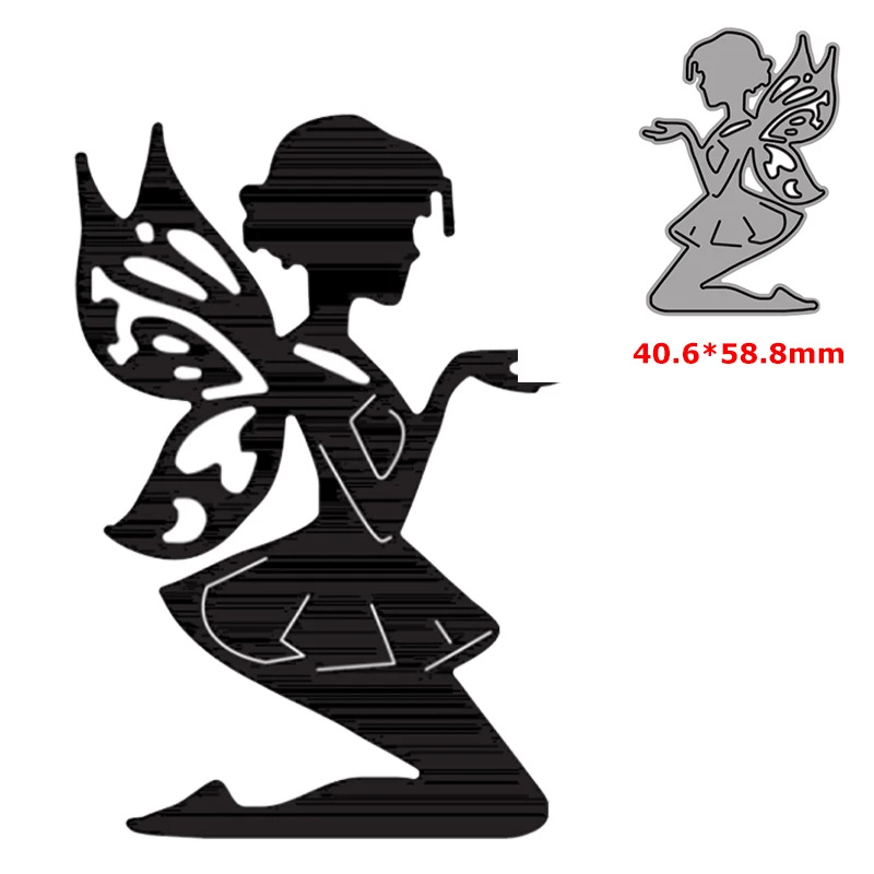 

Metal cutting dies cut die mold girl decoration diy Scrapbook paper craft knife mould blade punch stencils dies