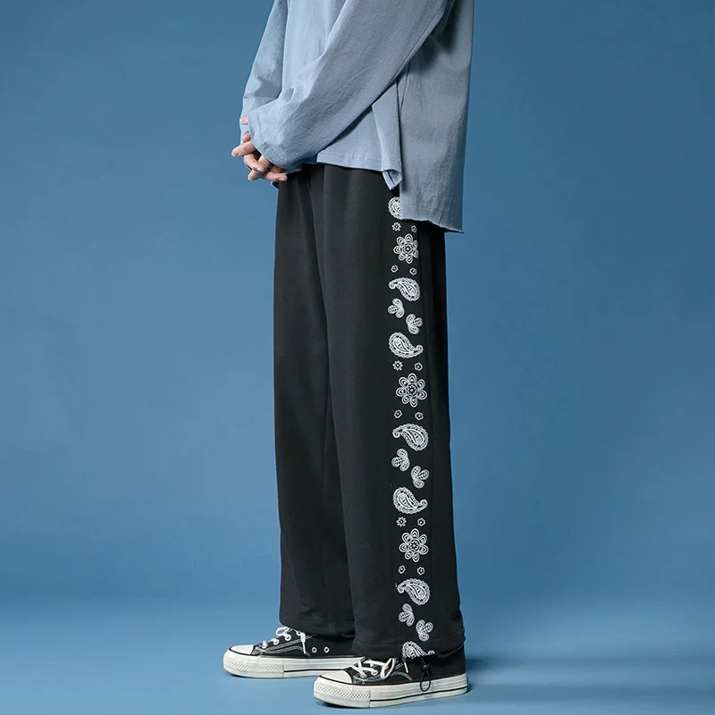 Бандана спортивные штаны мужские хлопковые модные брюки большого размера