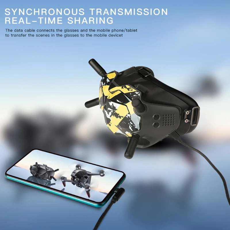 

For Fpv Flying Glasses V2 Charger Compatibility with Fpv Intelligent 652E