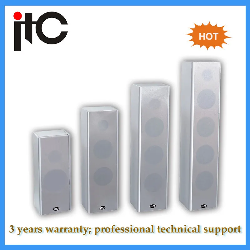 

Low price luxury professional 10W wooden indoor column speaker