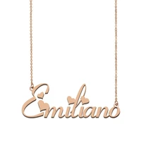 emiliano name necklace custom name necklace for women girls best friends birthday wedding christmas mother days gift