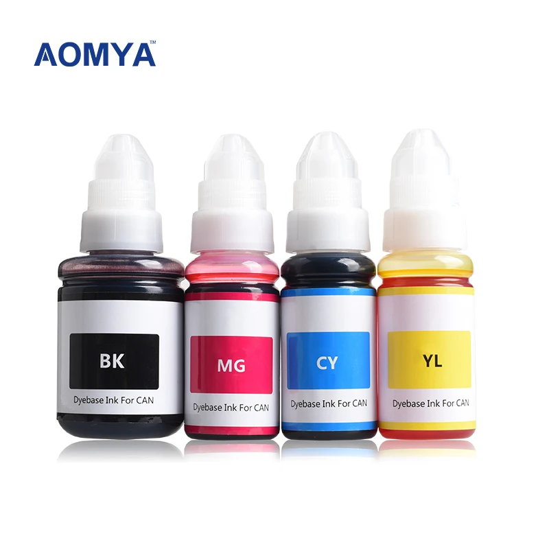 Набор чернил Aomya Для Canon Pixma G1400 G2400 G3400 G1000 G2000 G3000 G1100 4 шт./компл.|ink kit|refill ink kitdye |