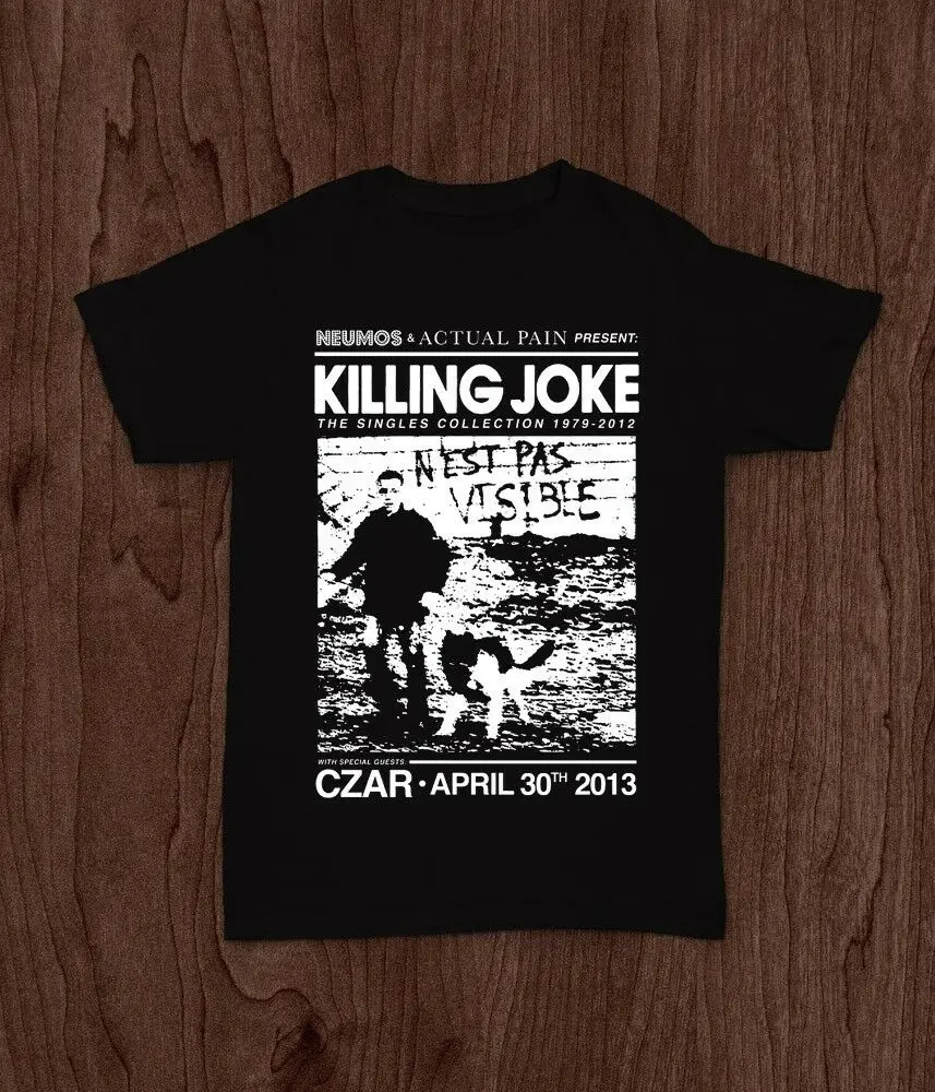 

KILLING JOKE NEST PAS VISIBLE PUNK ROCK BAND BAUHAUS T-SHIRT TEE S M L XL 2XL Brand Style Short Sleeve
