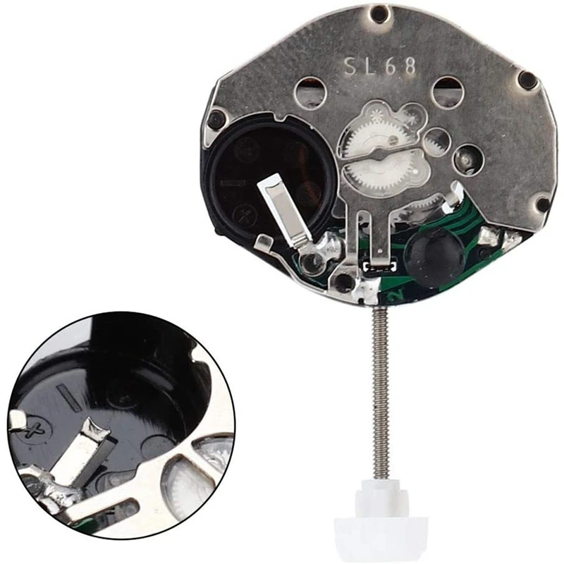 Часовой механизм 5 шт. SL68 кварцевые часы аксессуары для перемещения ремонт