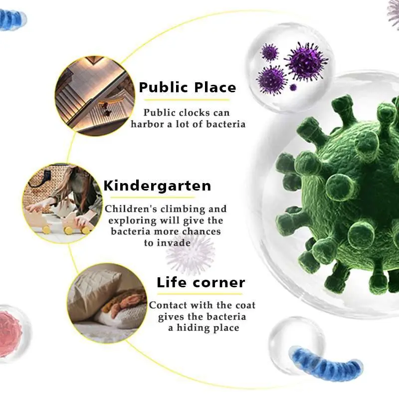 Рекомендуемый 50 мл Быстросохнущий гель для мытья рук одноразовый