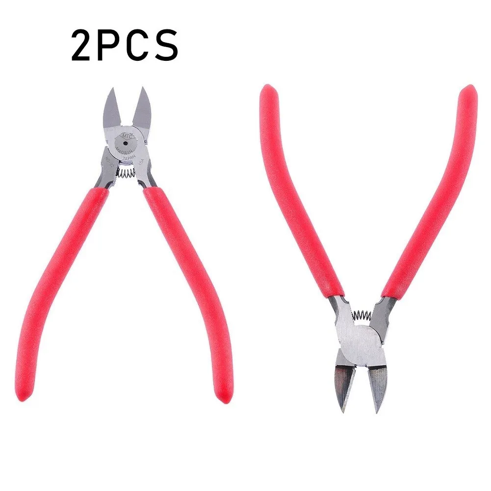 

150mm Cable Nippers 2pcs 6\\\\\\\\\\\\\\\" Cutting Pliers Carbon Steel Plastic Handle Plier Tool Wire New