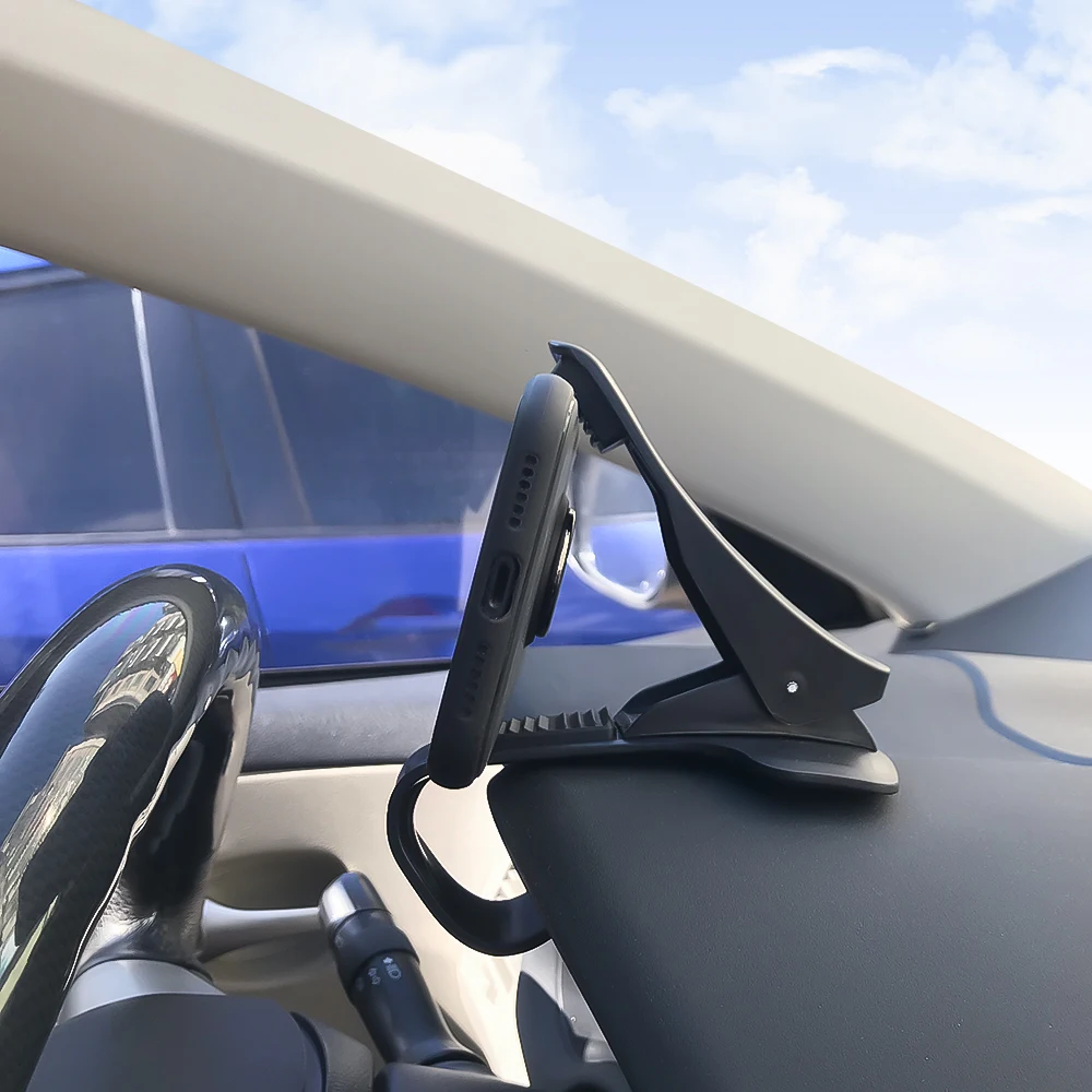 Автомобильный держатель для телефона 360 Степень GPS навигационный держатель приборной панели телефона в автомобиле для универсального мобильного телефона зажим Кронштейн