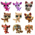 LPS зоомагазин, милые короткошерстные игрушки для кошек, большой дог, собаки-колли, ПВХ фигурка на подставке, игрушки, косплей, куклы, модель, игрушка, подарки для детей