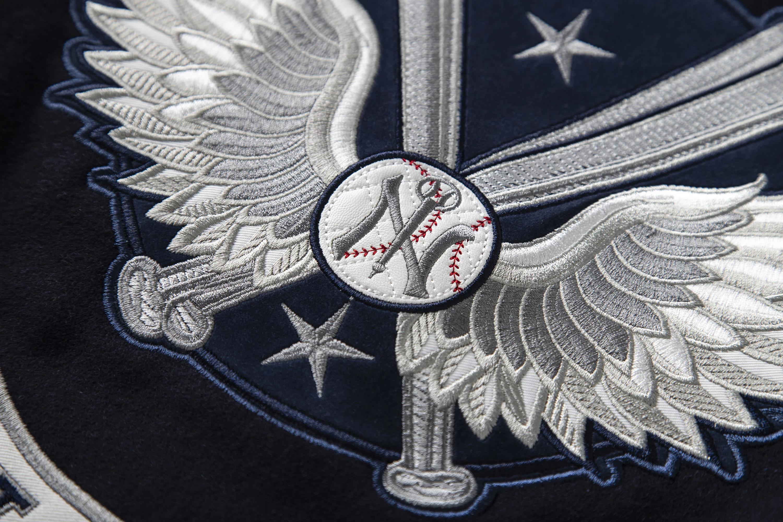 

MLBNY Spring&Autumn Full Embroidery Baseball Jacket Women's Woolen Coat Leather Sleeve Men's Uniform Unisex Boyfriend Style