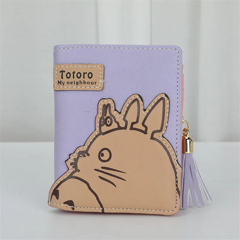 

Cartoon Cat Printed Ladies Short Wallet Cute Mini Coin Pocket Purse for Women