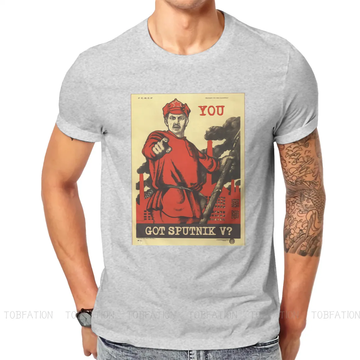 Футболка мужская из чистого хлопка с круглым вырезом в стиле хип-хоп | Мужская