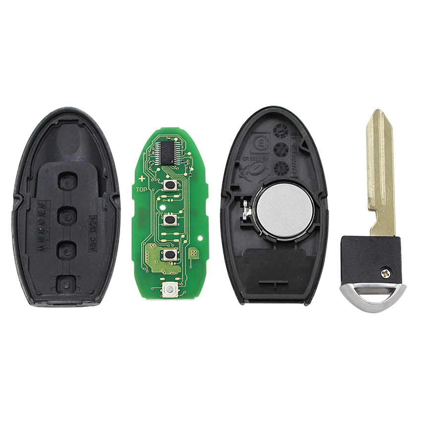 3 + 1 кнопки Smart Remote Key Keyless Entry 4 для Nissan Altima Maxima Murano KR55WK48903 со встроенным ключом|Ключ