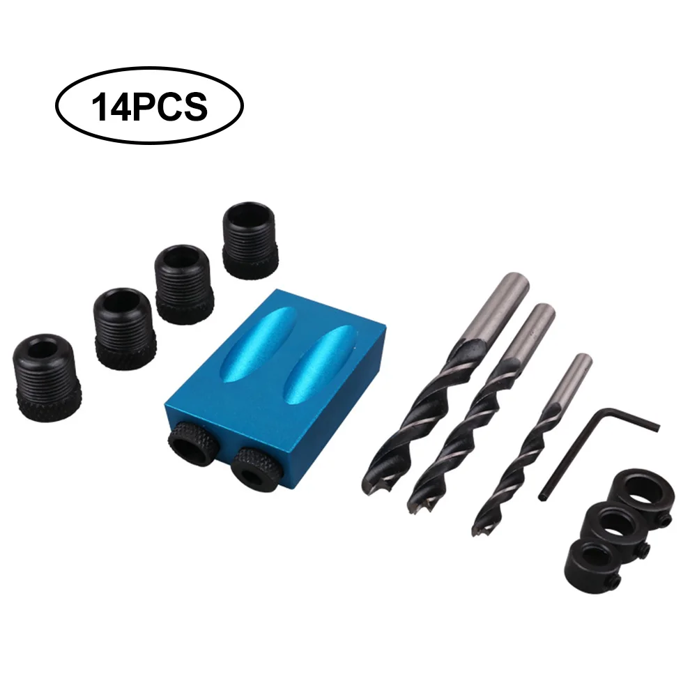 

Inclined Hole Locator Hand Tools 15M6-M8-M10 Woodworking All-metal Hole Locator