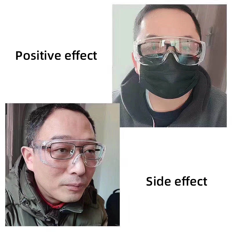

1PCS Atomization Anti-flying Protection Goggles Anti-splattering Windproof Sand Protective Glasses Safely Epidemic Prevention