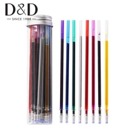 2550pcs disappearing ink fabric marker pen 8 color water erasable pens refill for quilting sewing dressmaking cross stitch tool