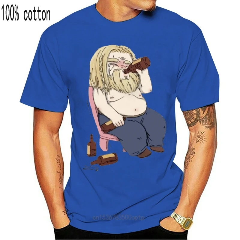 

New Thor Fat Funny Avenger Endgame T Shirt Short Sleeve Basic Tops Top Tee Shirt Cotton Hight Quality Man T-Shirt Plus Size