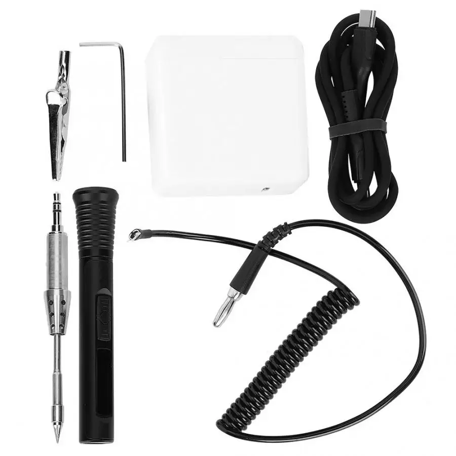 Портативный цифровой мини паяльник TS80P с OLED экраном|Электрические паяльники| |