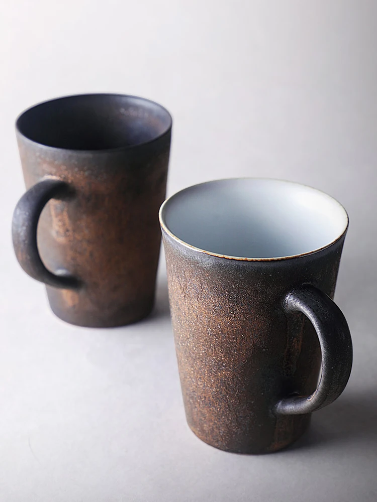 Черная Роскошная кружка с животными керамический чай подарки для путешествий