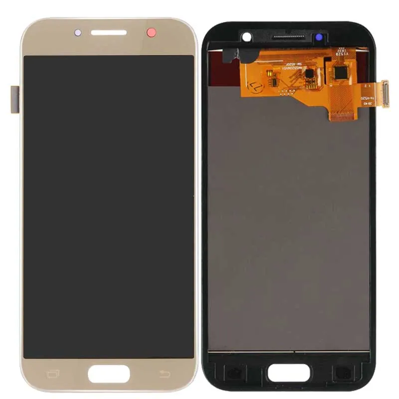 IPS ЖК-дисплей 5 2 дюйма для Samsung Galaxy A5 2017 A520F A520 с дигитайзером сенсорного экрана в