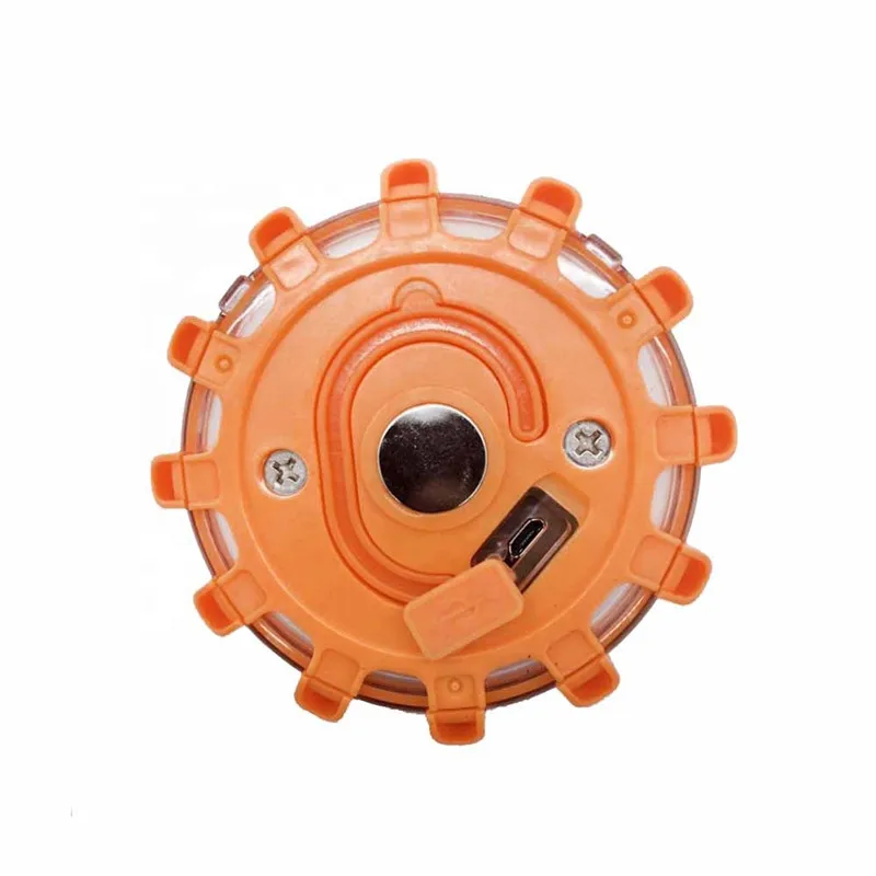 2021 New USB Charging Magnetic Emergency Safety Light IP44 Road Flares Rescue Light LED Strobe Warning Light Car Beacon Lamps