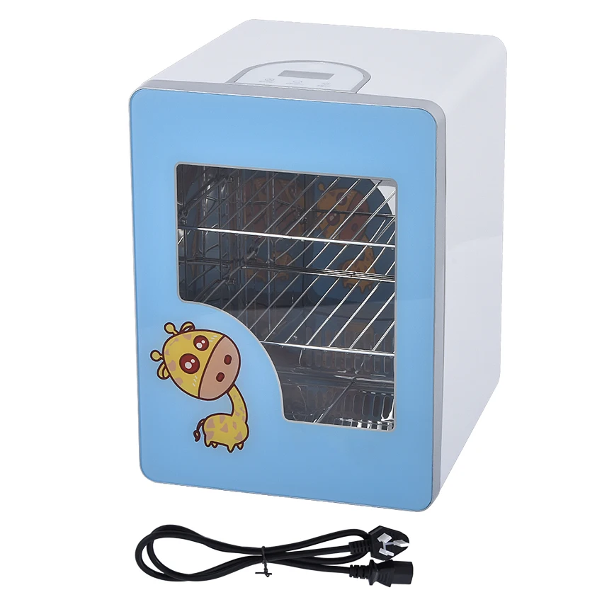 

8L Baby Milk Bottle UV Sterilizer Cabinet Disinfector With Drying Function Ultraviolet Baby Feeding Bottle Disinfection J-1010A