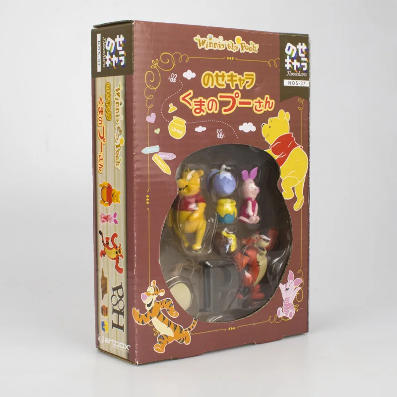 Игрушка Disney Винни-Пух тигр поросенок пейзи с медовой баночкой экшн-фигурки 2-5 см