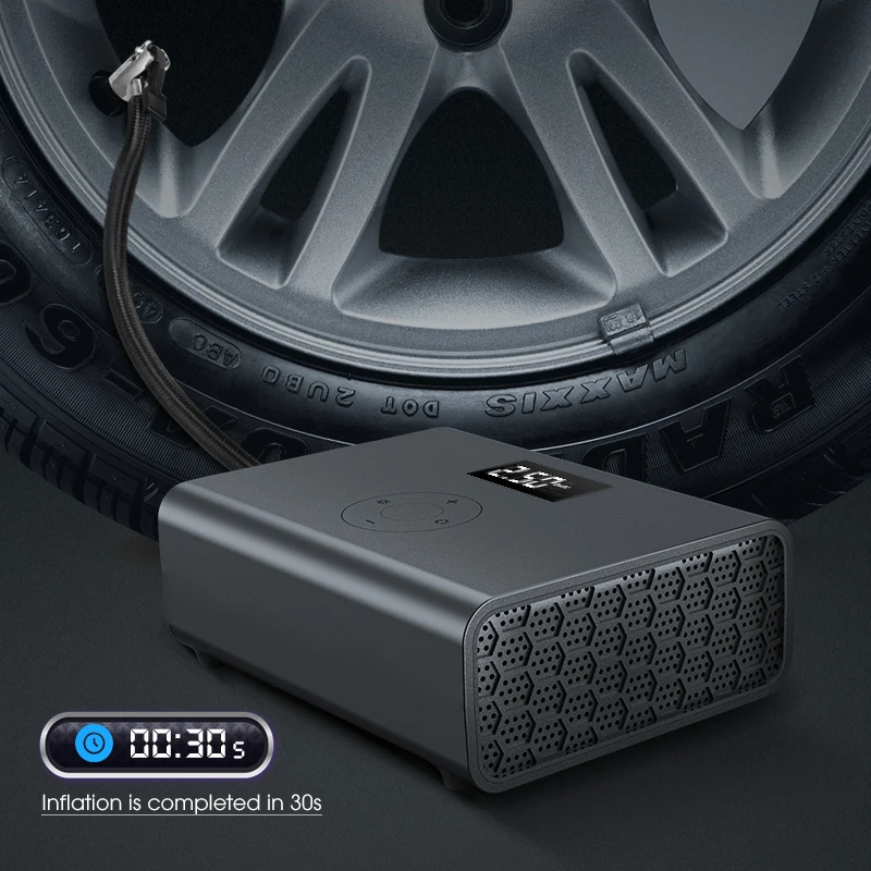 Автомобильный воздушный насос Carsun Компактный для автомобильных шин портативный