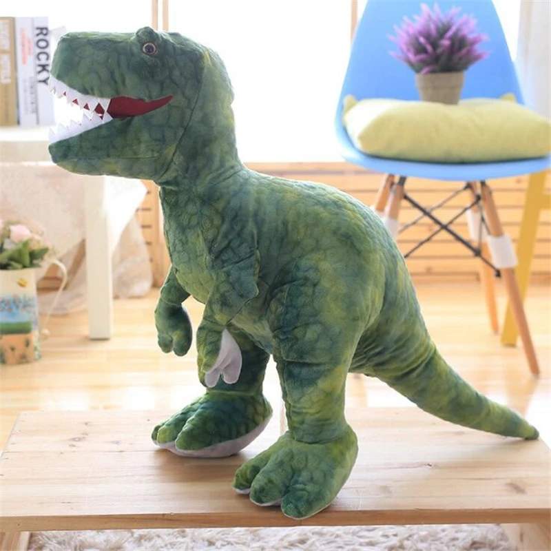 

50cm-110cm Simulation Dinosaur Toys Stuffed Animals Plush Pillow Tyrannosaurus Rex Dolls Kids Girls Gifts