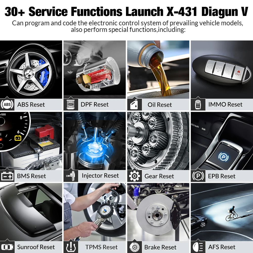 Диагностический прибор Launch X431 для полнофункциональных систем OBD2/EOBD