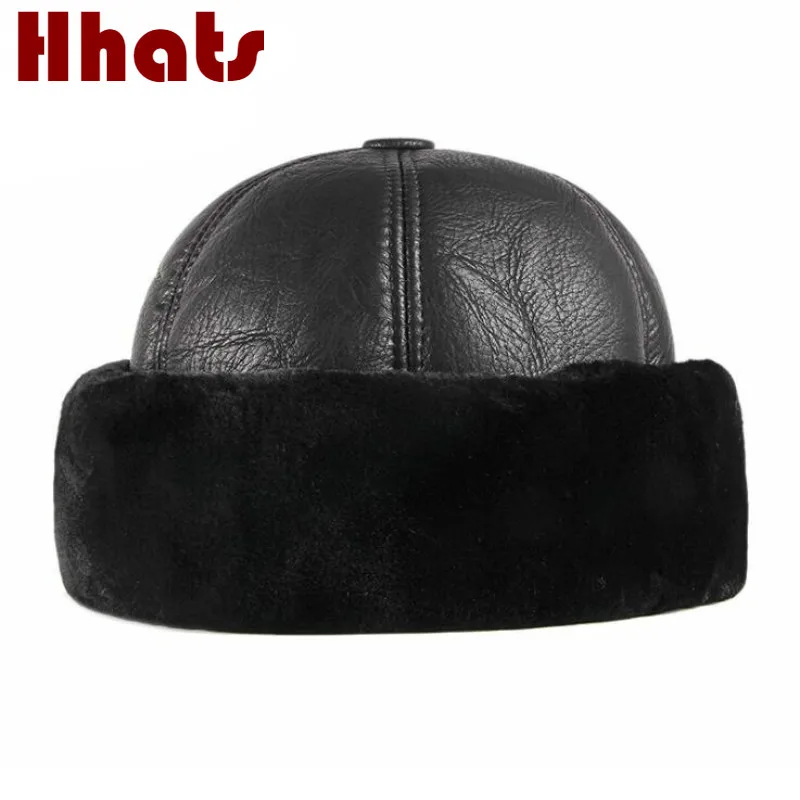 Суперплотная зимняя шапка для пожилых мужчин ветрозащитная уличная Шапка берет