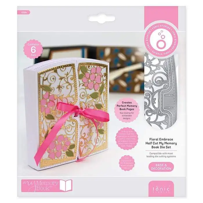 

Половинная нарезка my memory book металлическая вырубка формы для карточек для скрапбукинга бумаги рукоделия ножа форма лезвие перфоратор трафа...