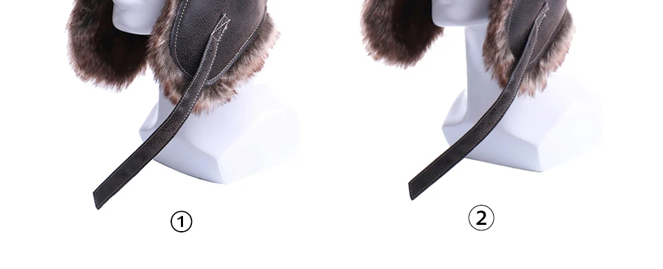 Зимняя куртка-бомбер Шапки Плюшевые Earflap русская ушанка с очки для мужчин женщин's Траппер Авиатор шлем летчика Искусственная кожа меха зимние шапки