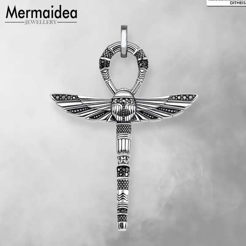 Кулон в виде креста Фараона шарфа посеребренное серебро 2020 пробы|Подвески| |