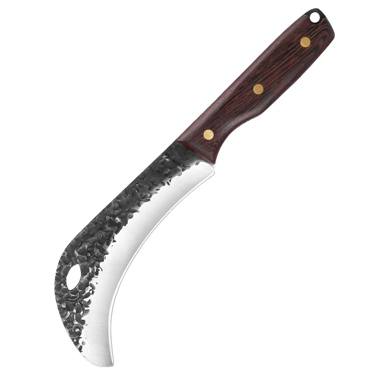 Forged Durian Peeling Knife Portable Hammer Small Machete Sickle Personalized Outdoor Camping Sugar Cane | Инструменты