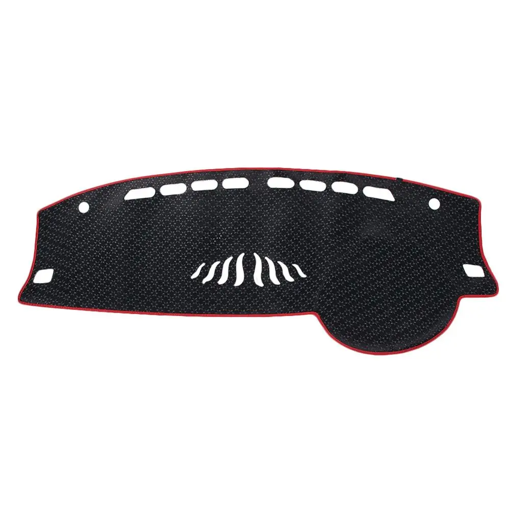 

Car Dashboard Cover Black Dashboard Protector Double Anti-Skid Automobile Interior Dash Mat Sunshield Cover Pad Carpet For Type