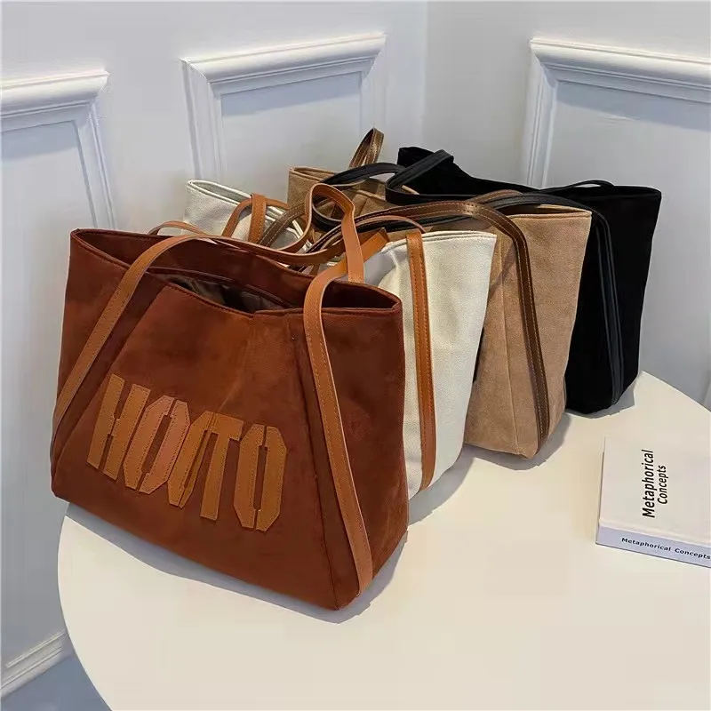 2021 new large-capacity women's bag all-match commuter one-shoulder tote bag