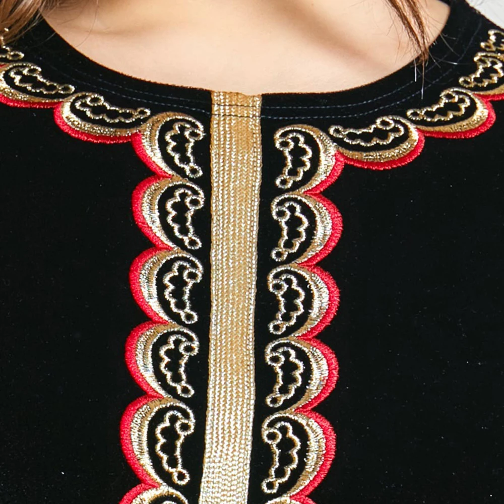 

Kaftan Dubai Abaya Turkey Hijab Muslim Dress Caftan Islam Plus Size Clothing Maxi Dresses Abayas for Women Robe Femme Vestidos