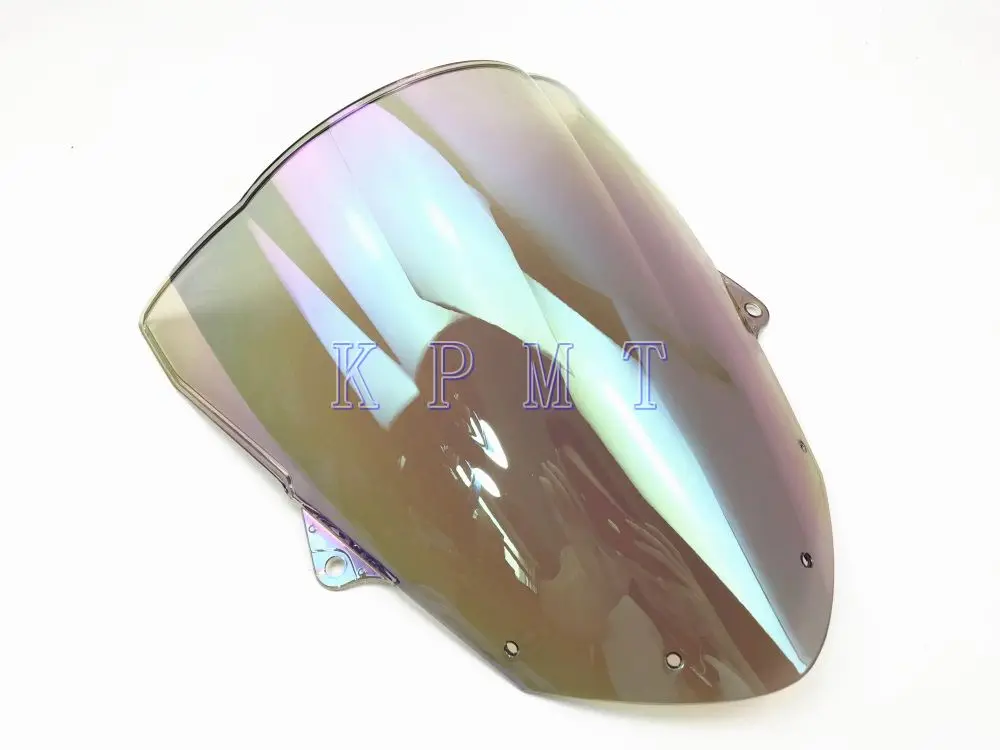 Ветровое стекло с двойными пузырьками для Kawasaki ZX6R 2009 2010 2011 2012 2013 2014 2015 ZX 6R 636 10R 08 09 10