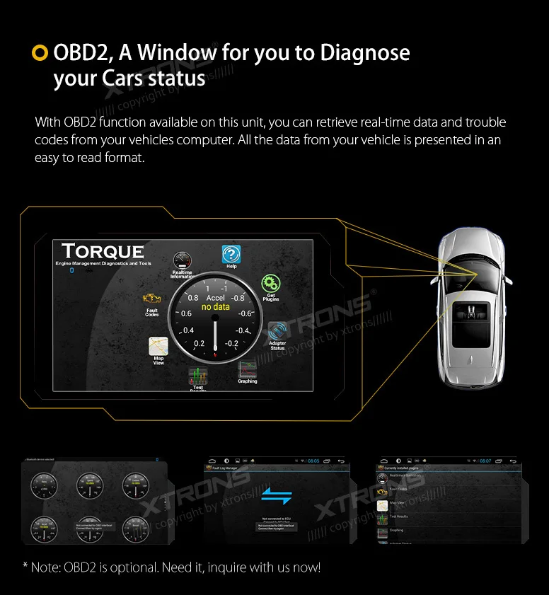 XTRONS 2 Din 7 ''Android 8 0 универсальный автомобильный Радио стерео плеер GPS навигация