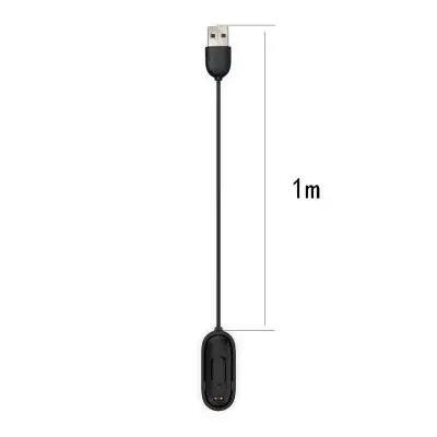100CM for MI Band 4 20/100 см зарядка через usb подставка с зарядным устройством для Xiaomi Mi группа 4 Замена шнур Зарядное устройство Мощность адаптер Прямая - Тип штекера: 100CM for MI Band 4