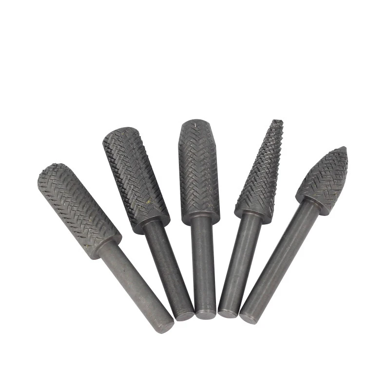 

6pcs/set steel Rotary file Rotary rasp for woodworking for grinding burrs router bits for wood