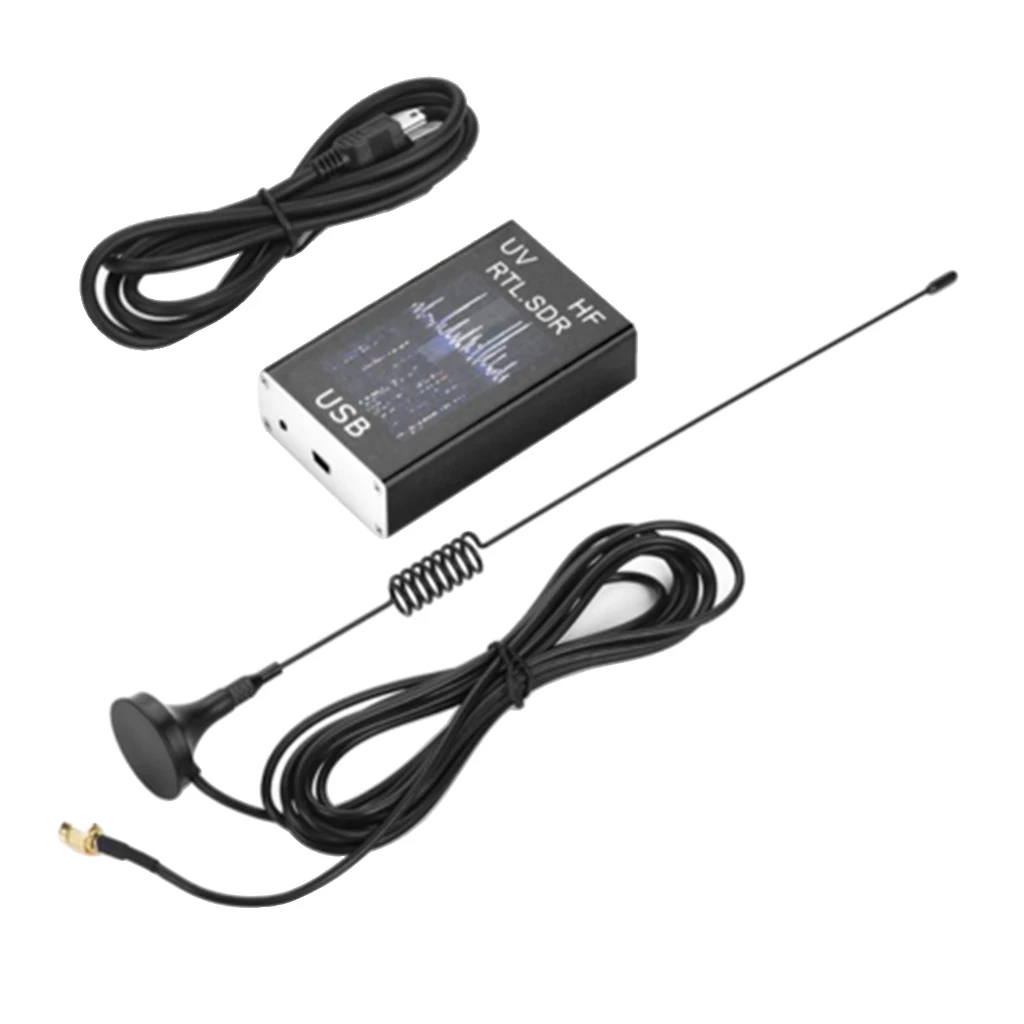 

1pc 100KHz-1.7GHz USB Tuner Radio Receiver UV HF RTL-SDR 8232U Ham Radio