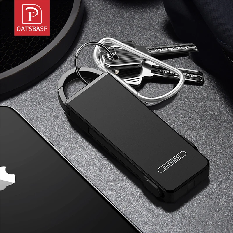 Уникальный брелок 3 в 1 с адаптером типа C зарядный кабель для iPhone XS X 8 7 Plus Huawei P20 pro