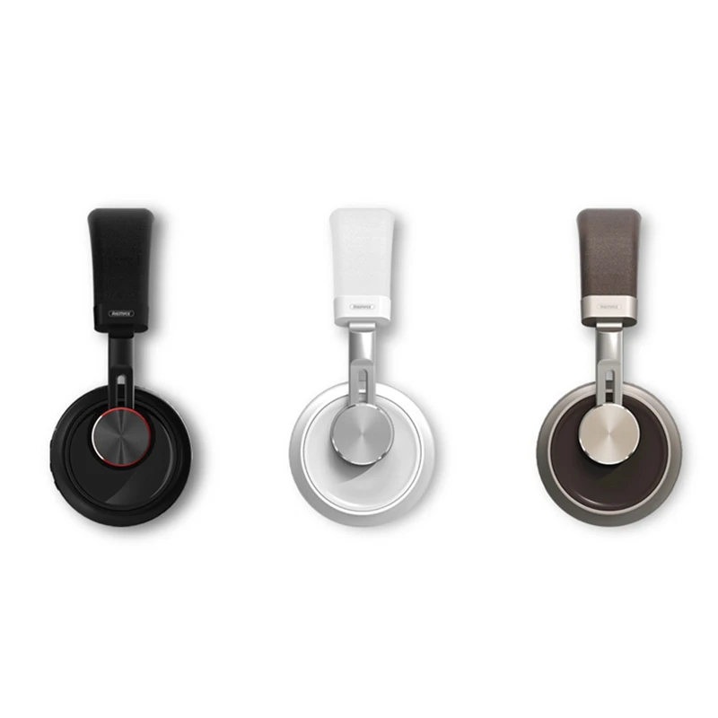 Remax Rb-500Hb Bluetooth V4.1 наушники Беспроводная гарнитура с Hd микрофоном шумоподавление Hifi Звук 3D стерео бас для смартфона