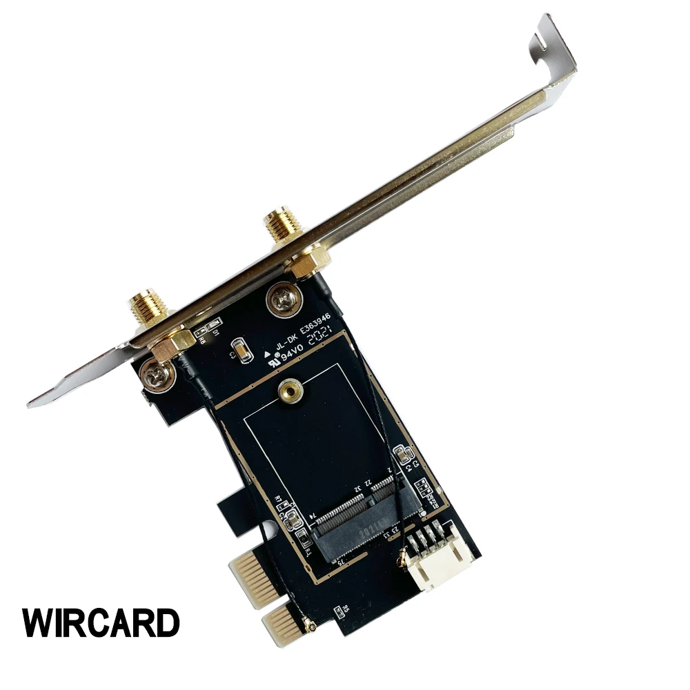 PCIE Wi-Fi адаптер для беспроводной сетевой карты M2 NGFF стандартная антенна рабочего